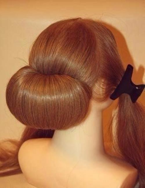 Вечерняя прическа своими руками: 05