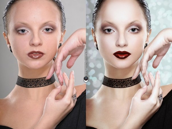 Highlights_Retouch.  Photoshop. Алгоритм Портретной Ретуши. 02