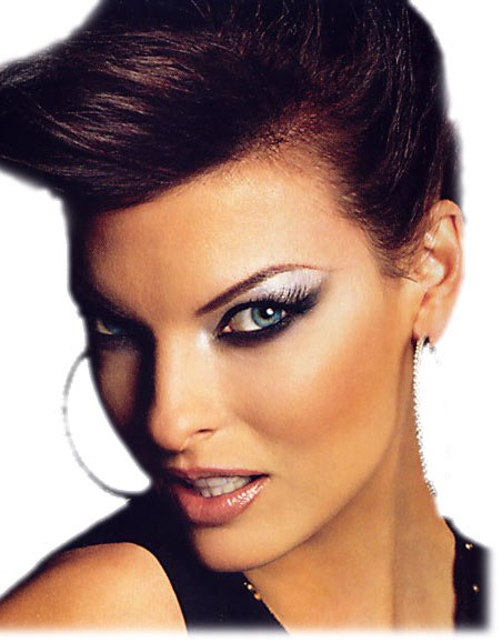 Черно-белая классика. Умелое использование белого в макияже - большой талант. 01