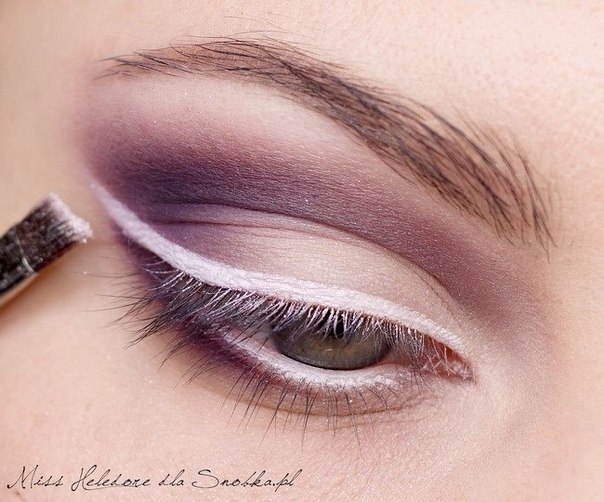 Макияж глаз: сливовый десерт. 04