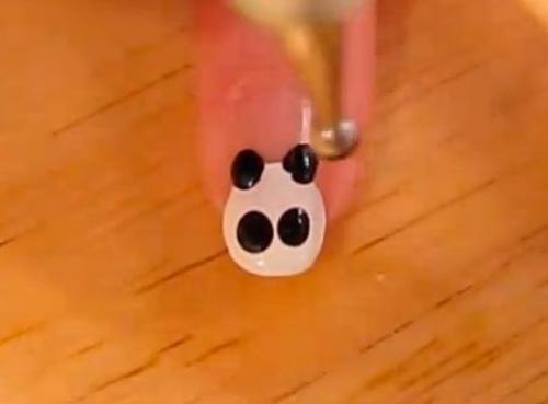 Дизайн ногтей Панда: 02 Дизайн ногтей Панда: 02