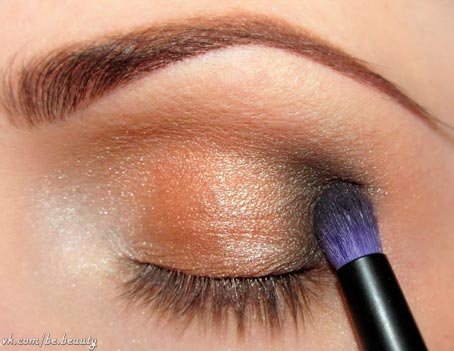 Красивый макияж для карих глаз. 02