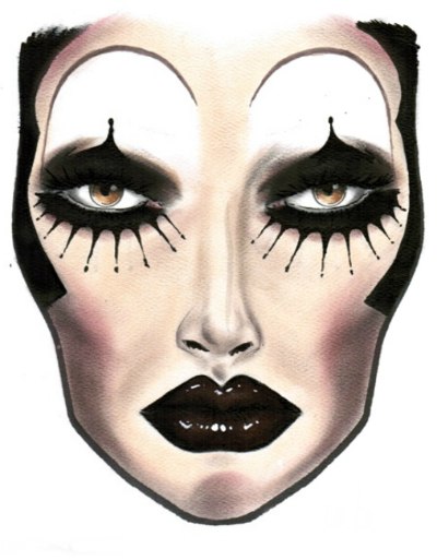 8 вариантов макияжа на хэллоуин. 02 8 вариантов макияжа на хэллоуин. 02