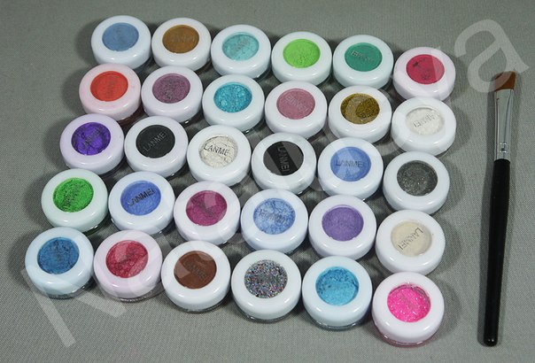 Минеральные рассыпчатые тени Lanmei 30 штук. 03 Минеральные рассыпчатые тени Lanmei 30 штук. 03