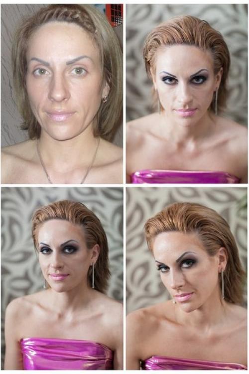Яркий макияж - как выделиться и показать свою уникальность? 05