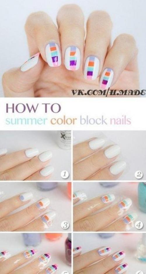 Пошаговые уроки красивого маникюра. 05