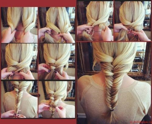 6 уроков оригинальных и быстрых причесок.

