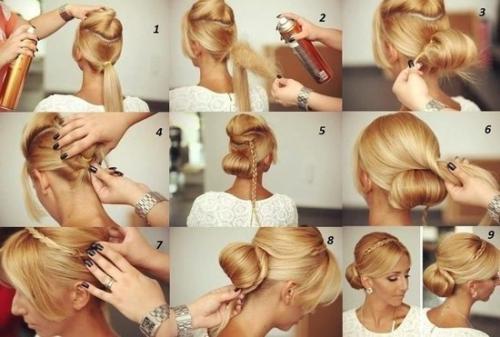 6 уроков оригинальных и быстрых причесок. 03