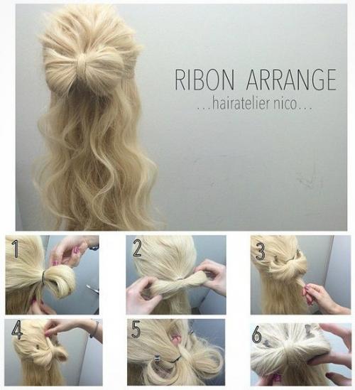 6 уроков оригинальных и быстрых причесок. 05