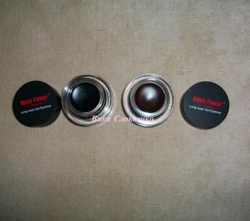 В наличии!  Набор для макияжа глаз и бровей: тени для бровей гелевая подводка для глаз. 01