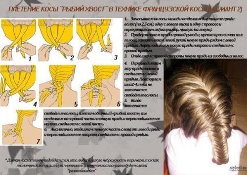 Учимся плести разные косы. 01