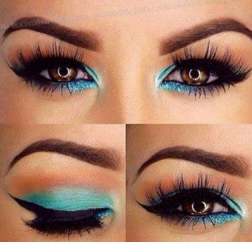 Модный новогодний макияж 2016. 01