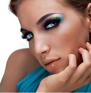 Создание модного новогоднего макияжа Морская Волна 2015. 01 Создание модного новогоднего макияжа Морская Волна 2015. 01