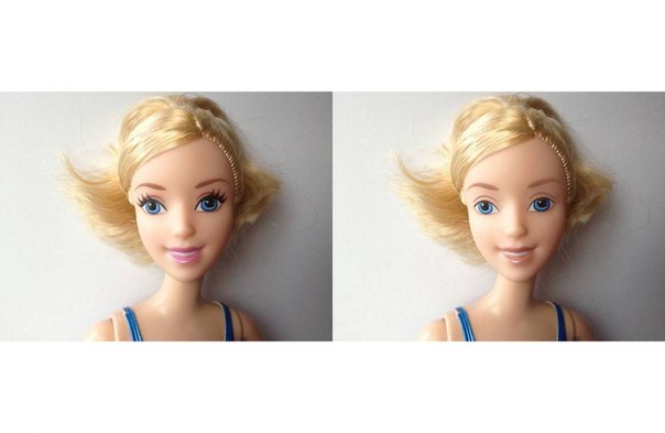 Как выглядит Барби без яркого макияжа показали в российском интернете]. 03