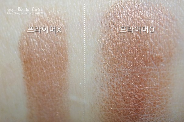 Добавлены свотчи базы под тени Etude House Proof 10 Eye Primer. 03