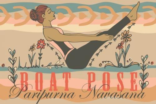 Йога.  Асаны для начинающих в картинках. 01