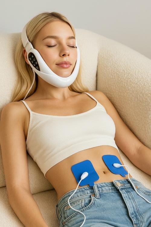 Микротоковый лифтинг массажёр для лица и тела - удобный способ поддерживать молодость и упругость кожи дома. 01