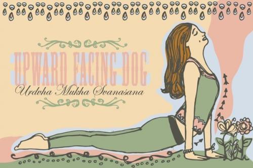 Йога.  Асаны для начинающих в картинках. 05