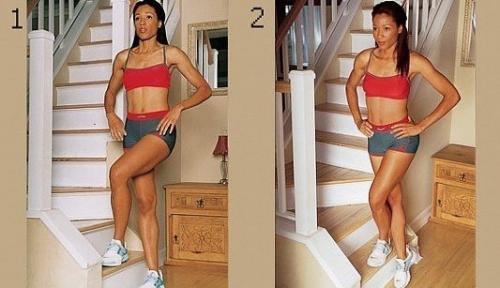 Подтянутые мышцы бёдер за один месяц. 01