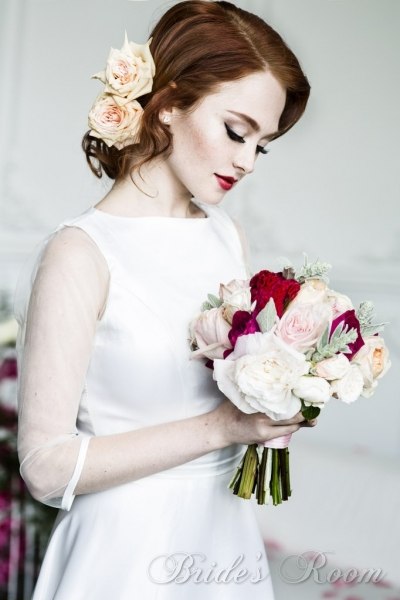 Свадебный макияж с красной помадой! 04 Свадебный макияж с красной помадой! 04