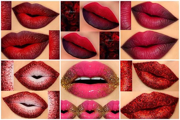 Эффект омбре на губах - это невероятно стильно и оригинально. 02