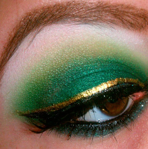 Магия зеленого - весенний тренд в макияже глаз 2014. 05