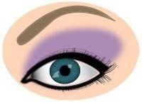 Новая схема Smoky Eyes пошагово. 01