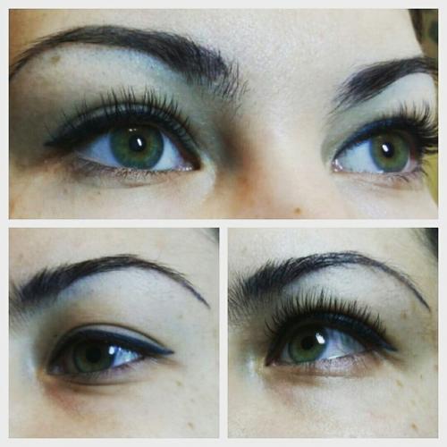 Поресничное наращивание ресниц. 01