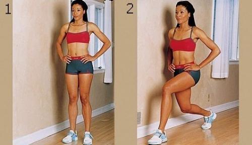 Подтянутые мышцы бёдер за один месяц. 03