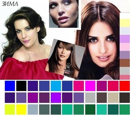 Женщина - Зима. Холодная красота, основанная на ярчайших контрастах. 01 Женщина - Зима. Холодная красота, основанная на ярчайших контрастах. 01