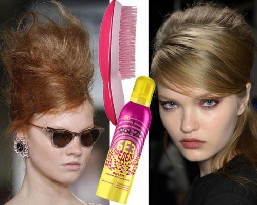 Химия, бабетта, розовые дреды и еще 7 модных причесок весеннего сезона. 07