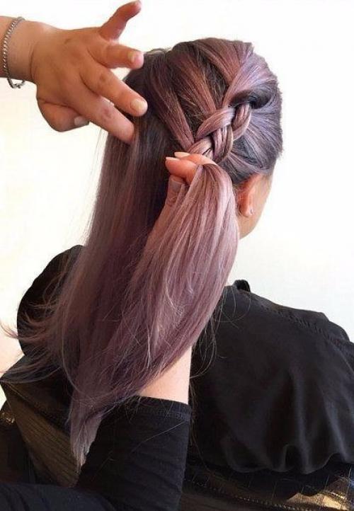 Прическа с розой. 02