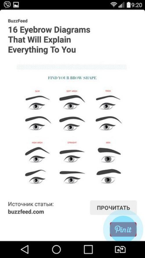 Выбор формы бровей - целая наука в наше время. 03
