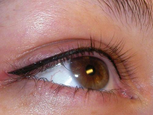 Перманентный макияж век. 03