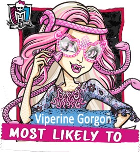 Об этой новенькой героине Монстр Хай известно пока немного. Об этой новенькой героине Монстр Хай известно пока немного.