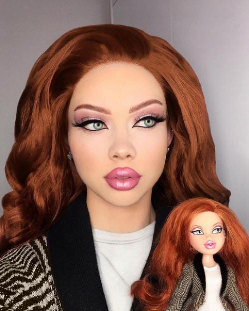Очень трогательно.  Куклы Bratz в исполнении @Delia. 02