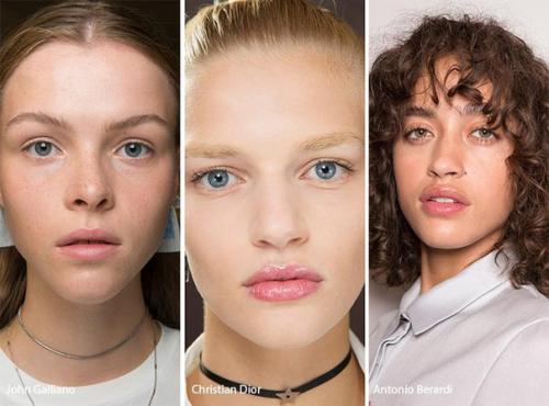 Модный макияж глаз, губ, бровей, лица 2017: весенние и летние коллекции макияжа, тренды. 04