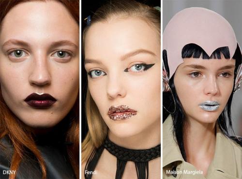 Модный макияж глаз, губ, бровей, лица 2017: весенние и летние коллекции макияжа, тренды. 06