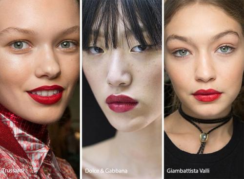 Модный макияж глаз, губ, бровей, лица 2017: весенние и летние коллекции макияжа, тренды. 05