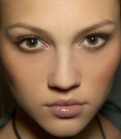 Макияж глаз в стиле нюд. 03