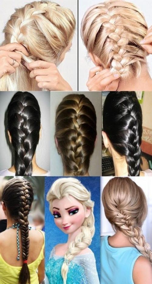 Легкий способ плетения французской косы. 01 Легкий способ плетения французской косы. 01