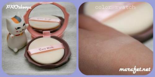 Tony Moly?  Cats Wink Clear Pact 01 (cветлый бежевый). 02