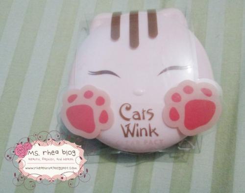 Tony Moly?  Cats Wink Clear Pact 01 (cветлый бежевый). 04