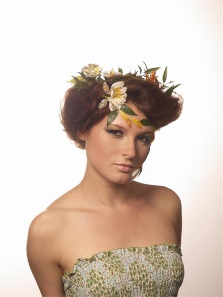 Цветы в МОДЕ!  (Цветочный макияж). 01