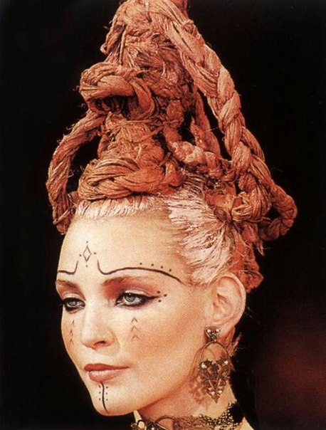  Берберы. Берберские рисунки(татуировки) на лицах.