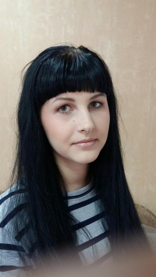 Школа макияжа.  Сессия номер 3. модель Марина. 02