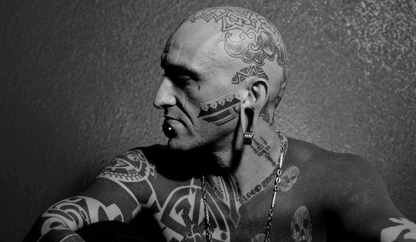 Татуировки на лице. 09