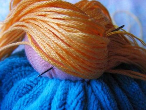 Кукла - зерновушка?   Вам понадобится: 07