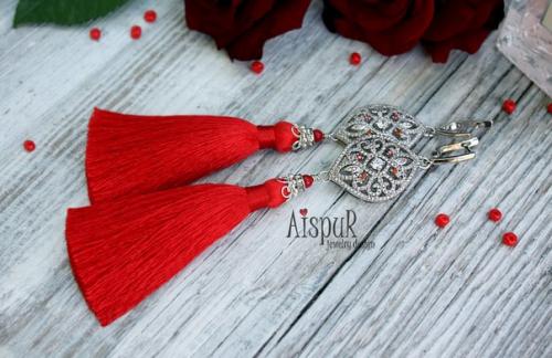 Здравствуйте! А давайте я расскажу вам о сережках - кисточках? 06 Здравствуйте! А давайте я расскажу вам о сережках - кисточках? 06