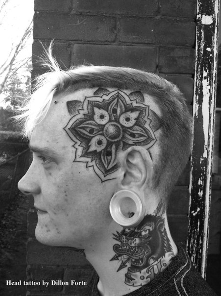 Татуировки на лице. 08